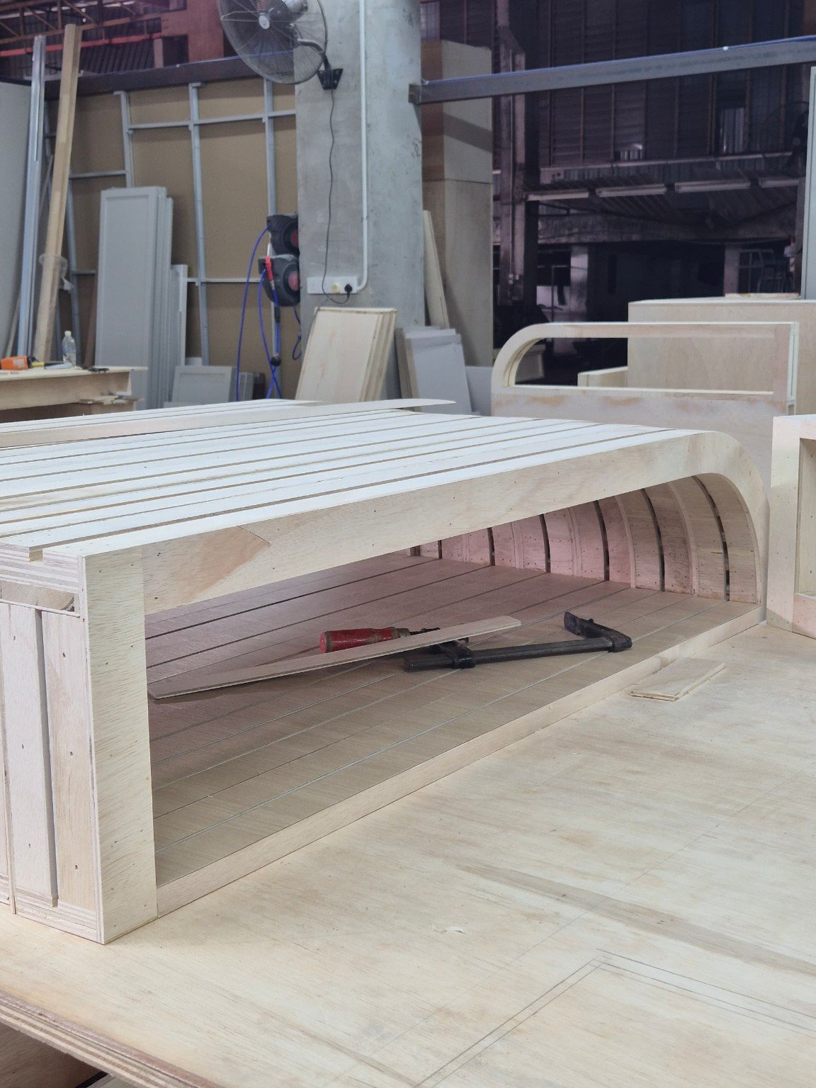 ENO Living Space cabinetry workshop